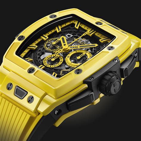 hublot 642|Hublot big bang yellow magic.